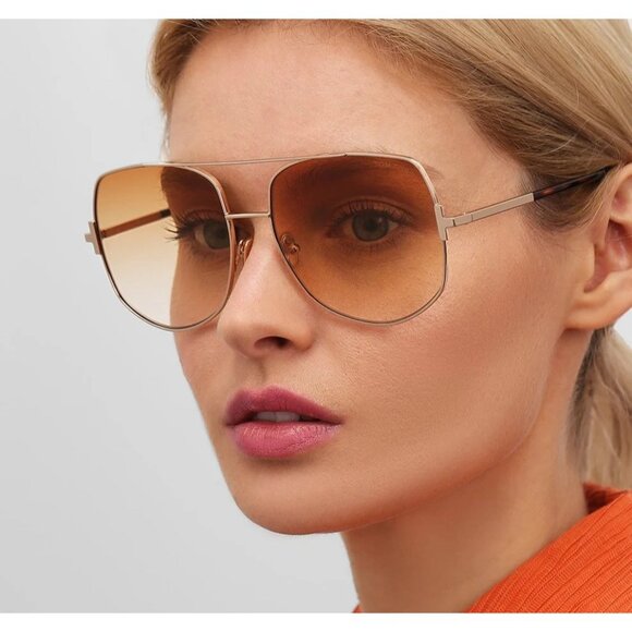 NEW TOM FORD SUNGLASSES, FT0783 28F GOLD WOMEN EYEWEAR TF783 28F